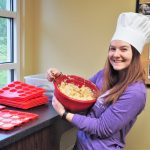 staff member making treats